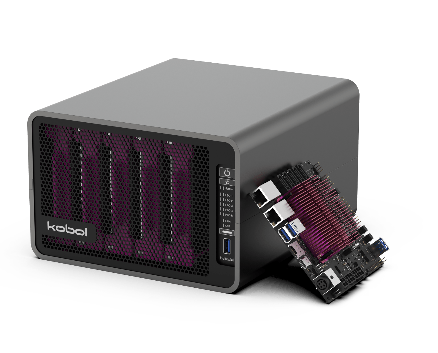 Kobol Helios64 Open Source Nas